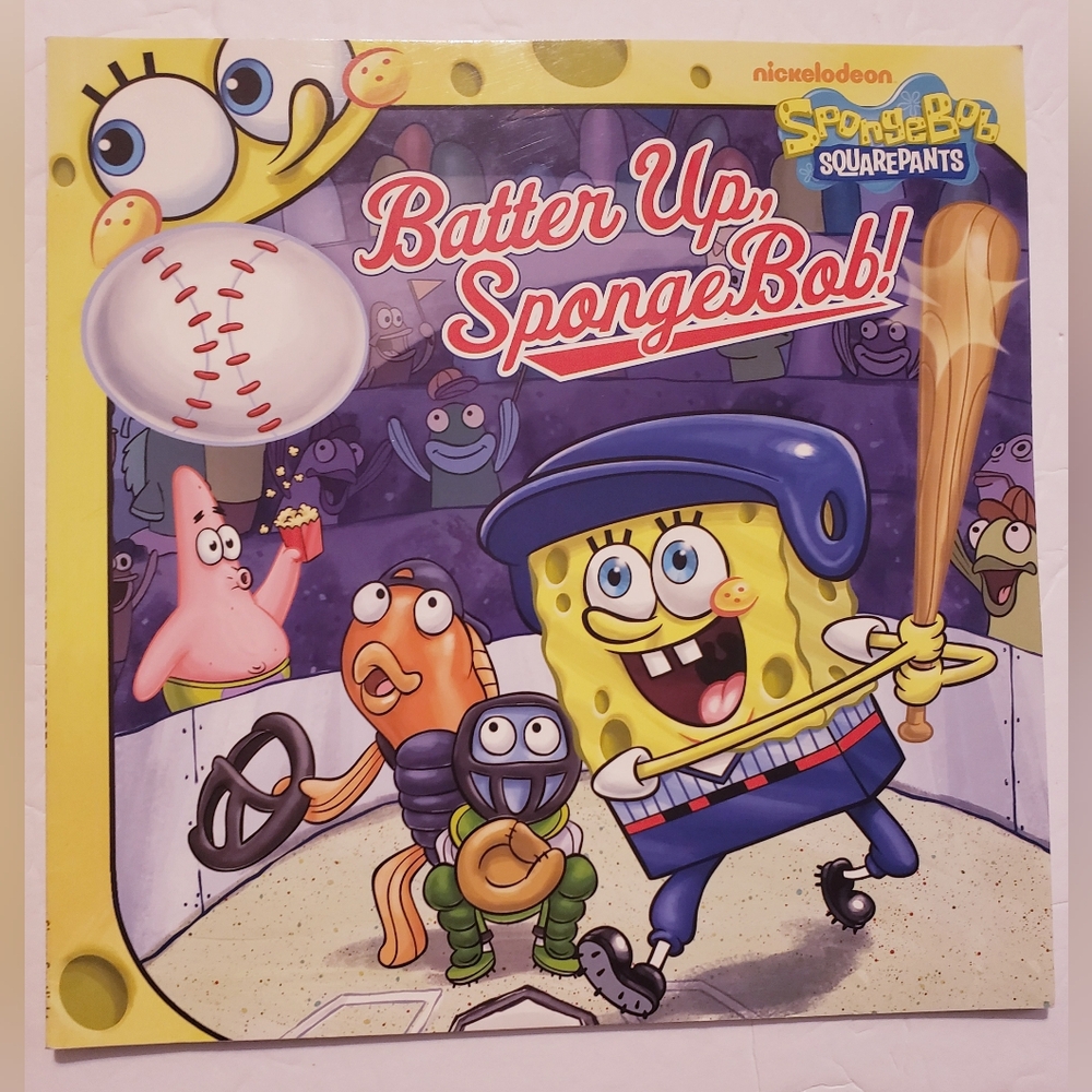 Batter Up, SpongeBob Book!!